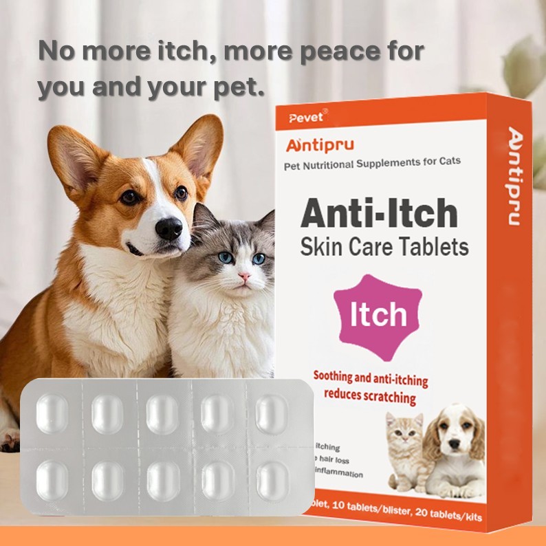 Cat Anti-Scratch Skin Health Tablets Nutritional Care Immune Support Grain-Free Vitamins Minerals Daily Oral Dogs Rabbits,Cat Anti-Scratch Skin Health Tablets Nutritional Care Immune Support Grain-Free Vitamins Minerals Daily Oral Dogs Rabbits,Pevet