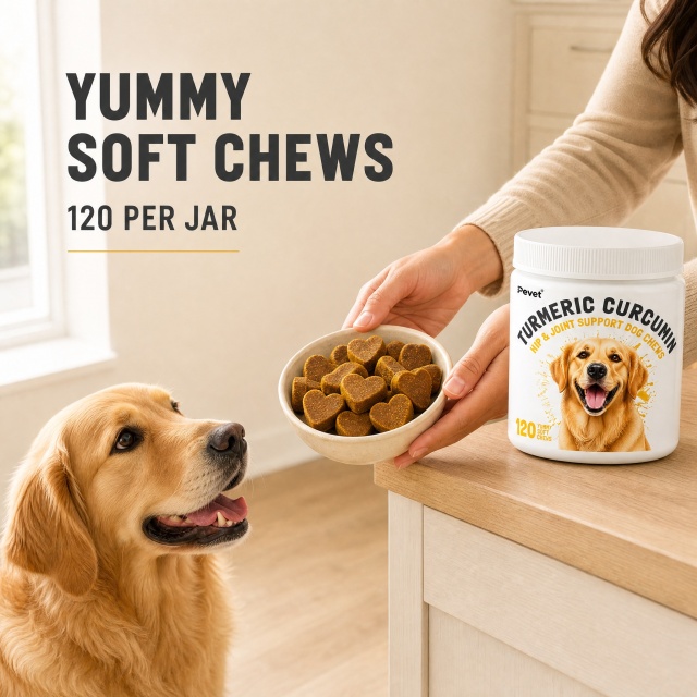 Pevet MSM Turmeric Joint Soft Chews for Dogs Hip and Joint Supplement Mobility Support Chews Private Label,Pevet MSM Turmeric Joint Soft Chews for Dogs Hip and Joint Supplement Mobility Support Chews Private Label,Pevet