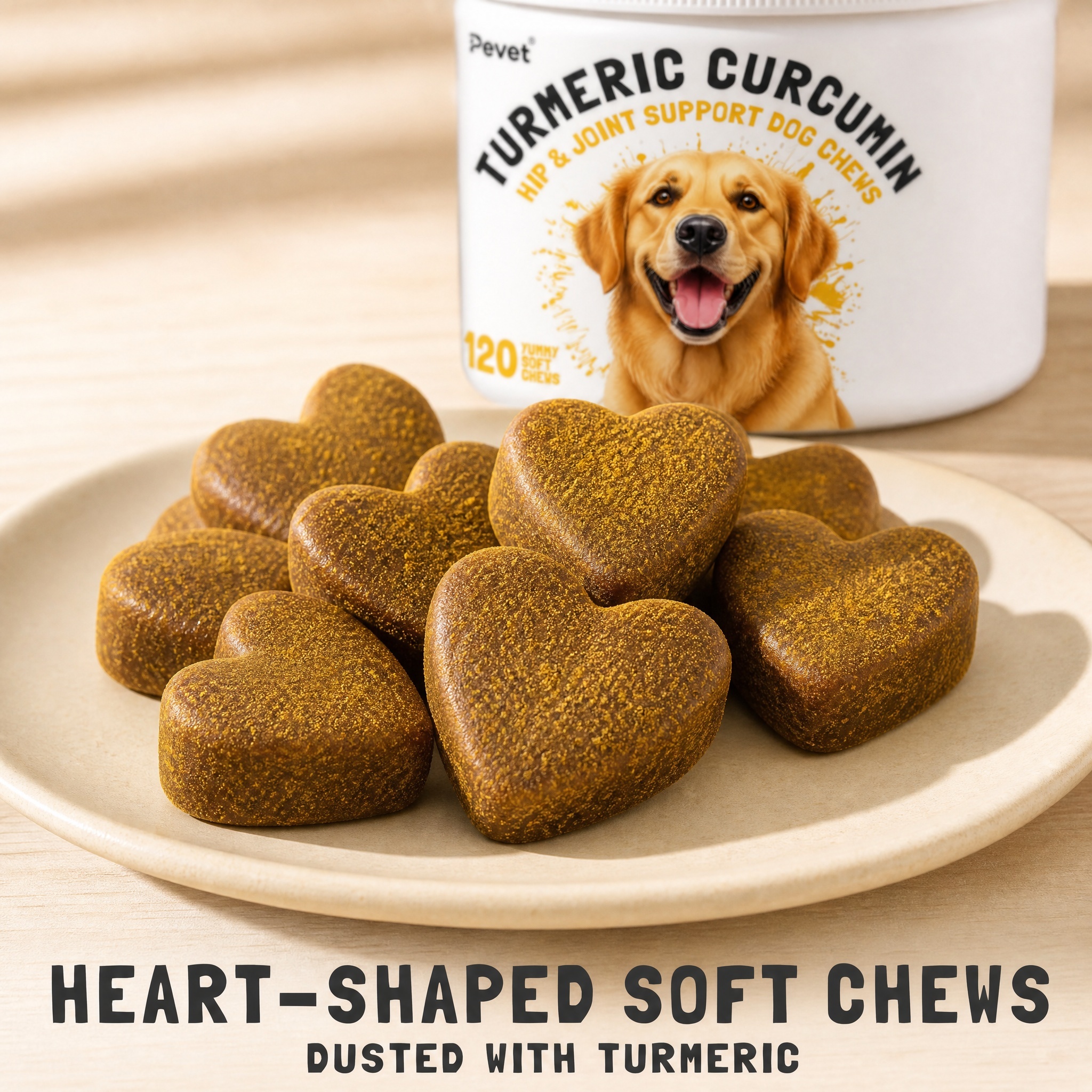 Pevet MSM Turmeric Joint Soft Chews for Dogs Hip and Joint Supplement Mobility Support Chews Private Label,Pevet MSM Turmeric Joint Soft Chews for Dogs Hip and Joint Supplement Mobility Support Chews Private Label,Pevet