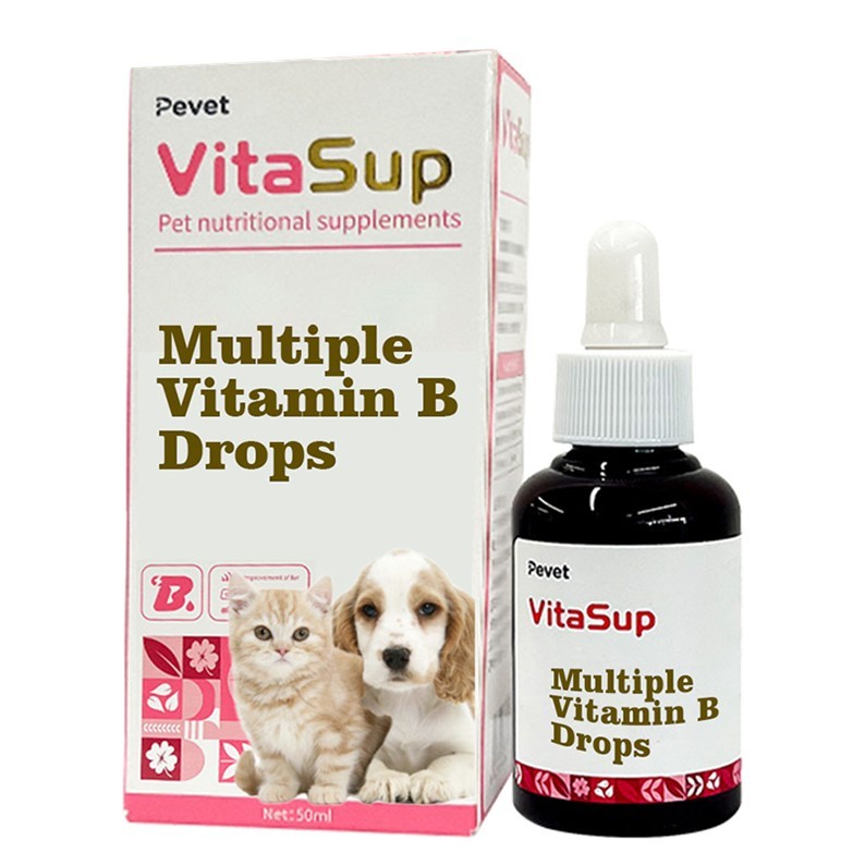 Pet Nutritional Supplement B-Complex Vitamin Liquid Drops for Dogs and Cats Daily Health Care Support with Fast Absorption,Pet Nutritional Supplement B-Complex Vitamin Liquid Drops for Dogs and Cats Daily Health Care Support with Fast Absorption,Pevet