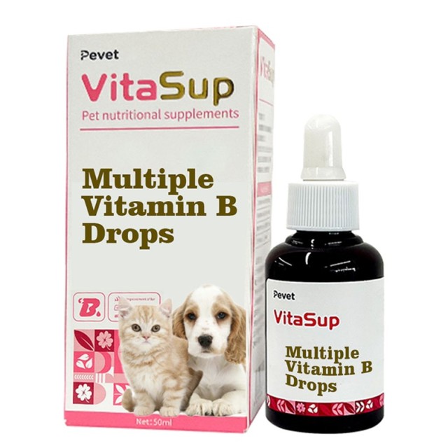 Pet Nutritional Supplement B-Complex Vitamin Liquid Drops for Dogs and Cats Daily Health Care Support with Fast Absorption,Pet Nutritional Supplement B-Complex Vitamin Liquid Drops for Dogs and Cats Daily Health Care Support with Fast Absorption,Pevet