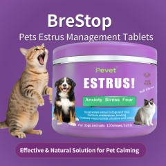 Cat Dog Soft Chew Estrus Management Supplement Vitamins Minerals Fast Absorption Safe for Fleas Inappropriate Urination Biting,Cat Dog Soft Chew Estrus Management Supplement Vitamins Minerals Fast Absorption Safe for Fleas Inappropriate Urination Biting,Pevet