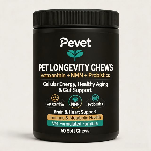 Pevet Pet Aging & Wellness Supplement Astaxanthin NMN Supports Vitality Antioxidant & Gut Health OEM/ODM Pet Supplement,Pevet Pet Aging & Wellness Supplement Astaxanthin NMN Supports Vitality Antioxidant & Gut Health OEM/ODM Pet Supplement,Pevet