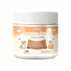 Pevet Calming Soft Chews for Cats & Dogs - Natural Chamomile, Valerian Root, Colostrum, Ginger, Eases Car Travel Stress & Noise,Pevet Calming Soft Chews for Cats & Dogs - Natural Chamomile, Valerian Root, Colostrum, Ginger, Eases Car Travel Stress & Noise,Pevet