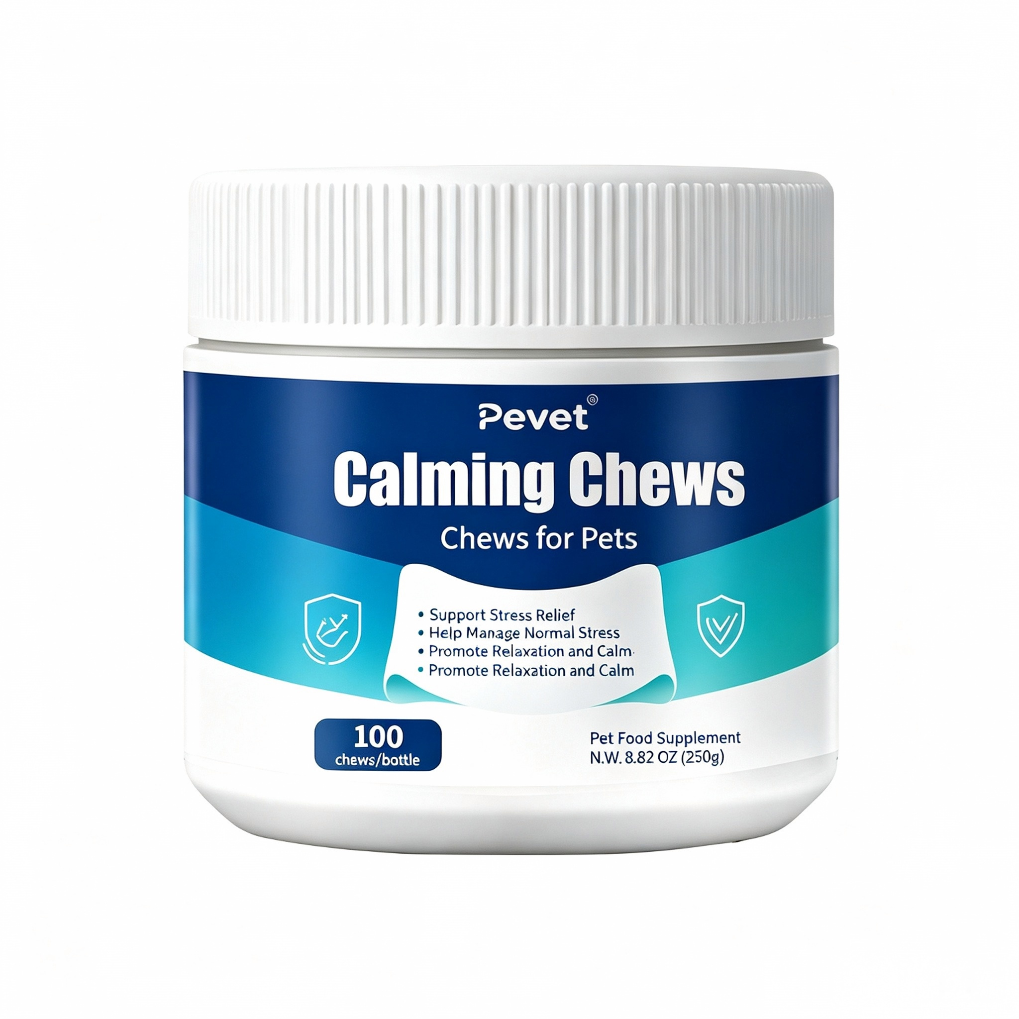 Pevet Calming Soft Chews for Cats & Dogs - Natural Chamomile, Passion Flower, Ashwagandha, Flaxseed, Eases Crowds Stress & Noise,Pevet Calming Soft Chews for Cats & Dogs - Natural Chamomile, Passion Flower, Ashwagandha, Flaxseed, Eases Crowds Stress & Noise,Pevet