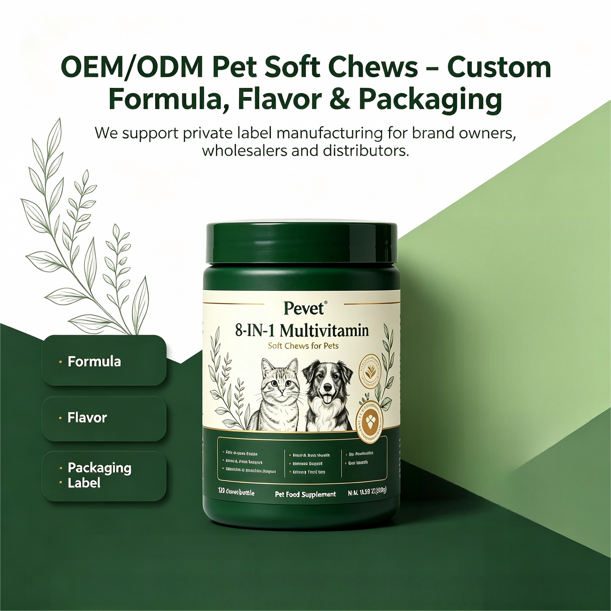 Pevet 8-in-1 Multivitamin Soft Chews Supports Fussy Eaters Skin Coat Joint Heart Digestion Urinary Vision Oral Direct Supply,Pevet 8-in-1 Multivitamin Soft Chews Supports Fussy Eaters Skin Coat Joint Heart Digestion Urinary Vision Oral Direct Supply,Pevet