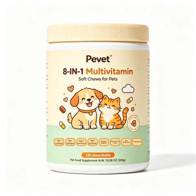 Pevet 8-in-1 Multivitamin Soft Chews Supports Travel Buddies Skin Coat Joint Heart Digestion Urinary Vision Oral Private Stock,Pevet 8-in-1 Multivitamin Soft Chews Supports Travel Buddies Skin Coat Joint Heart Digestion Urinary Vision Oral Private Stock,Pevet