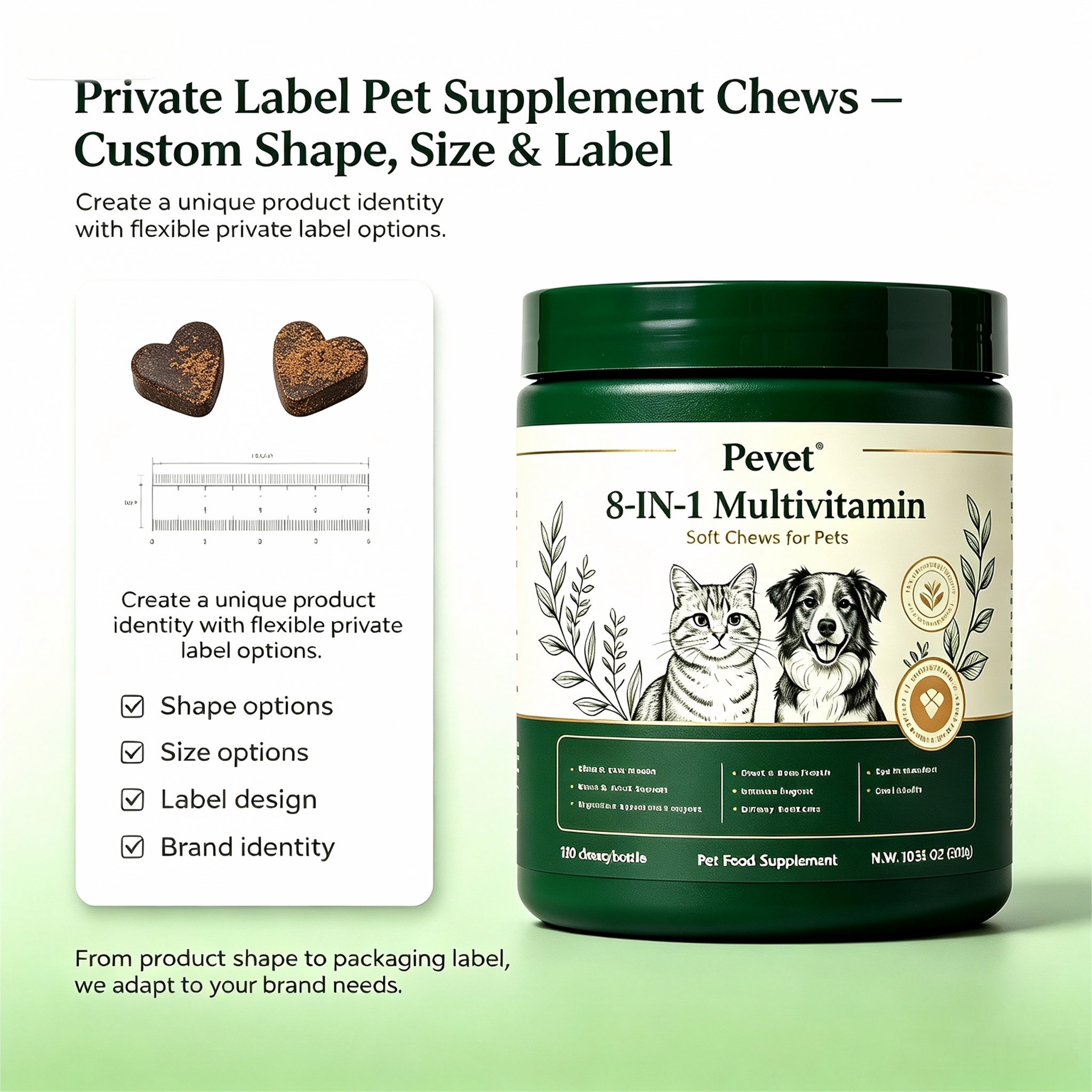 Pevet 8-in-1 Multivitamin Soft Chews Supports Fussy Eaters Skin Coat Joint Heart Digestion Urinary Vision Oral Direct Supply,Pevet 8-in-1 Multivitamin Soft Chews Supports Fussy Eaters Skin Coat Joint Heart Digestion Urinary Vision Oral Direct Supply,Pevet