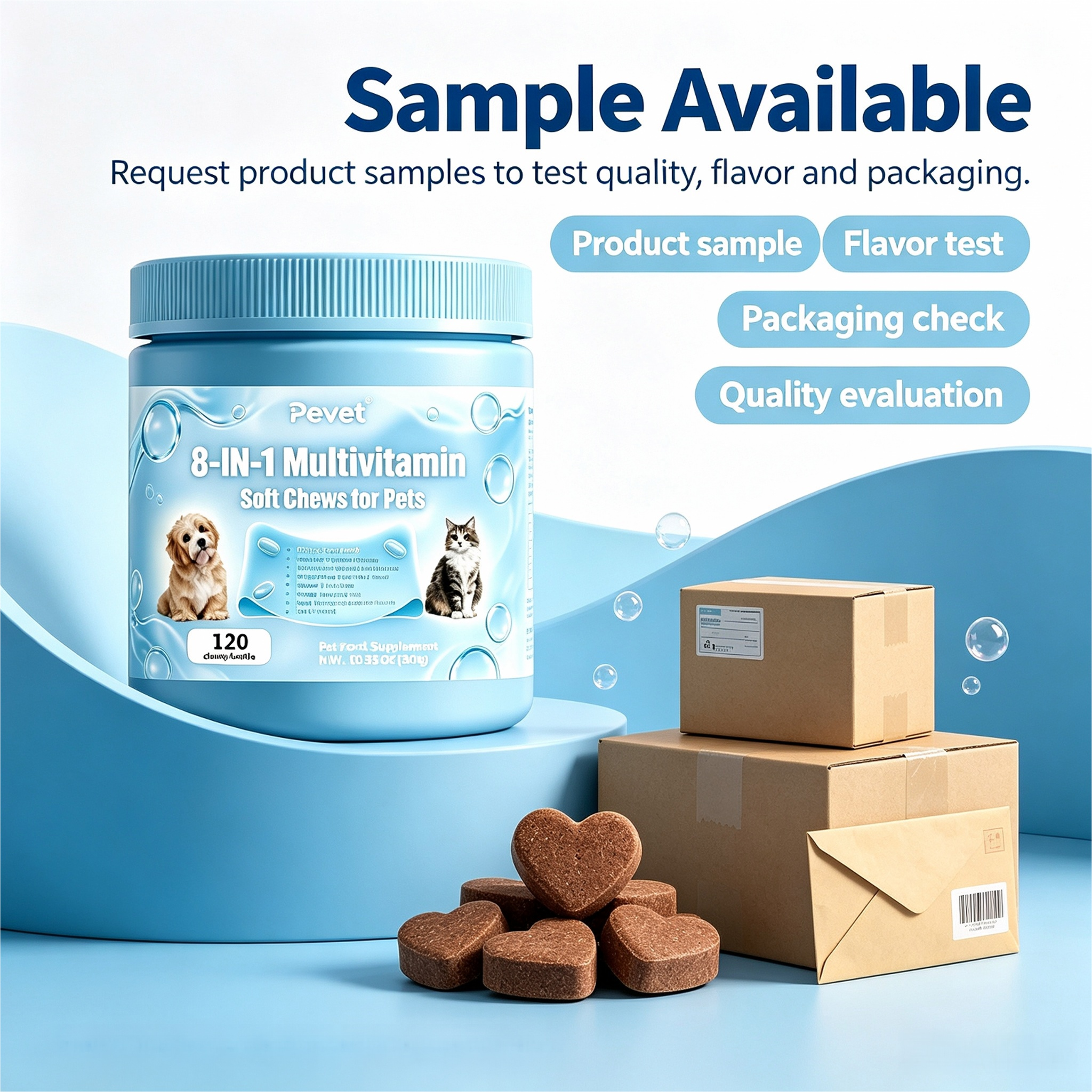 Pevet 8-in-1 Multivitamin Soft Chews Support Companion Pet Skin Coat Joint Heart Digestion Urinary Vision Oral Wholesale Direct,Pevet 8-in-1 Multivitamin Soft Chews Support Companion Pet Skin Coat Joint Heart Digestion Urinary Vision Oral Wholesale Direct,Pevet