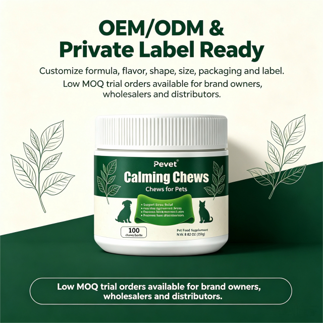 Pevet Calming Soft Chews for Cats & Dogs - Natural Colostrum, Passion Flower, Theanine, Inulin, Eases Storm Fears Stress & Noise,Pevet Calming Soft Chews for Cats & Dogs - Natural Colostrum, Passion Flower, Theanine, Inulin, Eases Storm Fears Stress & Noise,Pevet