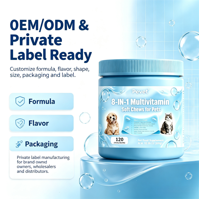 Pevet 8-in-1 Multivitamin Soft Chews Support Companion Pet Skin Coat Joint Heart Digestion Urinary Vision Oral Wholesale Direct,Pevet 8-in-1 Multivitamin Soft Chews Support Companion Pet Skin Coat Joint Heart Digestion Urinary Vision Oral Wholesale Direct,Pevet