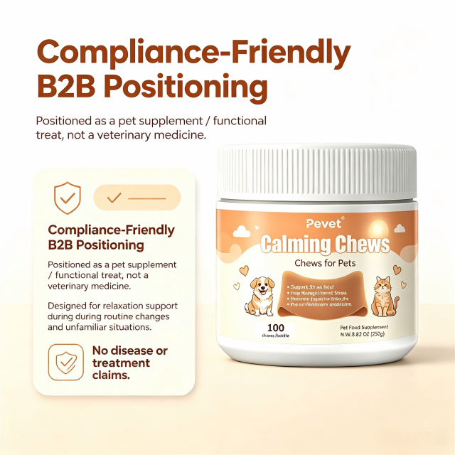 Pevet Calming Soft Chews for Cats & Dogs - Natural Chamomile, Valerian Root, Colostrum, Ginger, Eases Car Travel Stress & Noise,Pevet Calming Soft Chews for Cats & Dogs - Natural Chamomile, Valerian Root, Colostrum, Ginger, Eases Car Travel Stress & Noise,Pevet