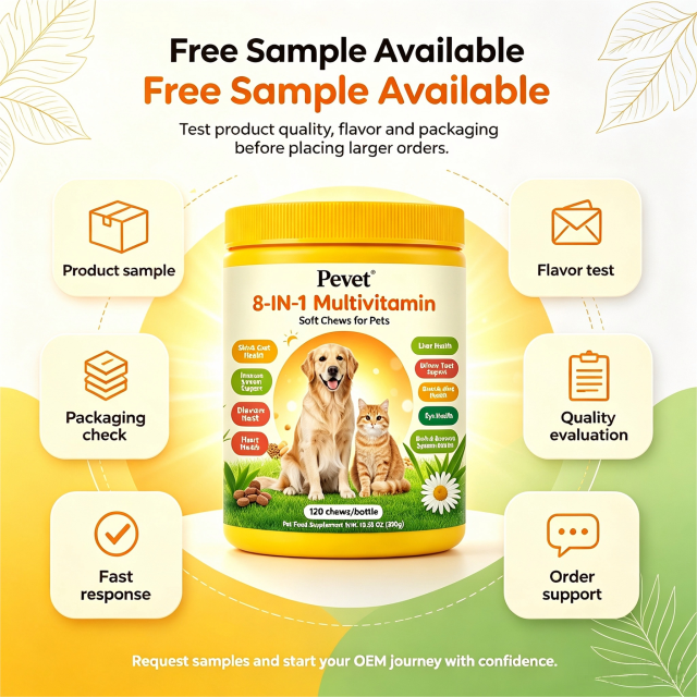 Pevet 8-in-1 Multivitamin Soft Chews Supports Post Workout Skin Coat Joint Heart Digestion Urinary Vision Oral Custom Label,Pevet 8-in-1 Multivitamin Soft Chews Supports Post Workout Skin Coat Joint Heart Digestion Urinary Vision Oral Custom Label,Pevet