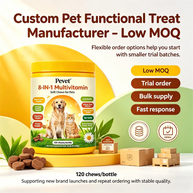 Pevet 8-in-1 Multivitamin Soft Chews Supports Post Workout Skin Coat Joint Heart Digestion Urinary Vision Oral Custom Label,Pevet 8-in-1 Multivitamin Soft Chews Supports Post Workout Skin Coat Joint Heart Digestion Urinary Vision Oral Custom Label,Pevet