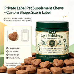 Pevet 8-in-1 Multivitamin Soft Chews Supports Overweight Dogs Skin Coat Joint Heart Digestion Urinary Vision Oral High Quality,Pevet 8-in-1 Multivitamin Soft Chews Supports Overweight Dogs Skin Coat Joint Heart Digestion Urinary Vision Oral High Quality,Pevet