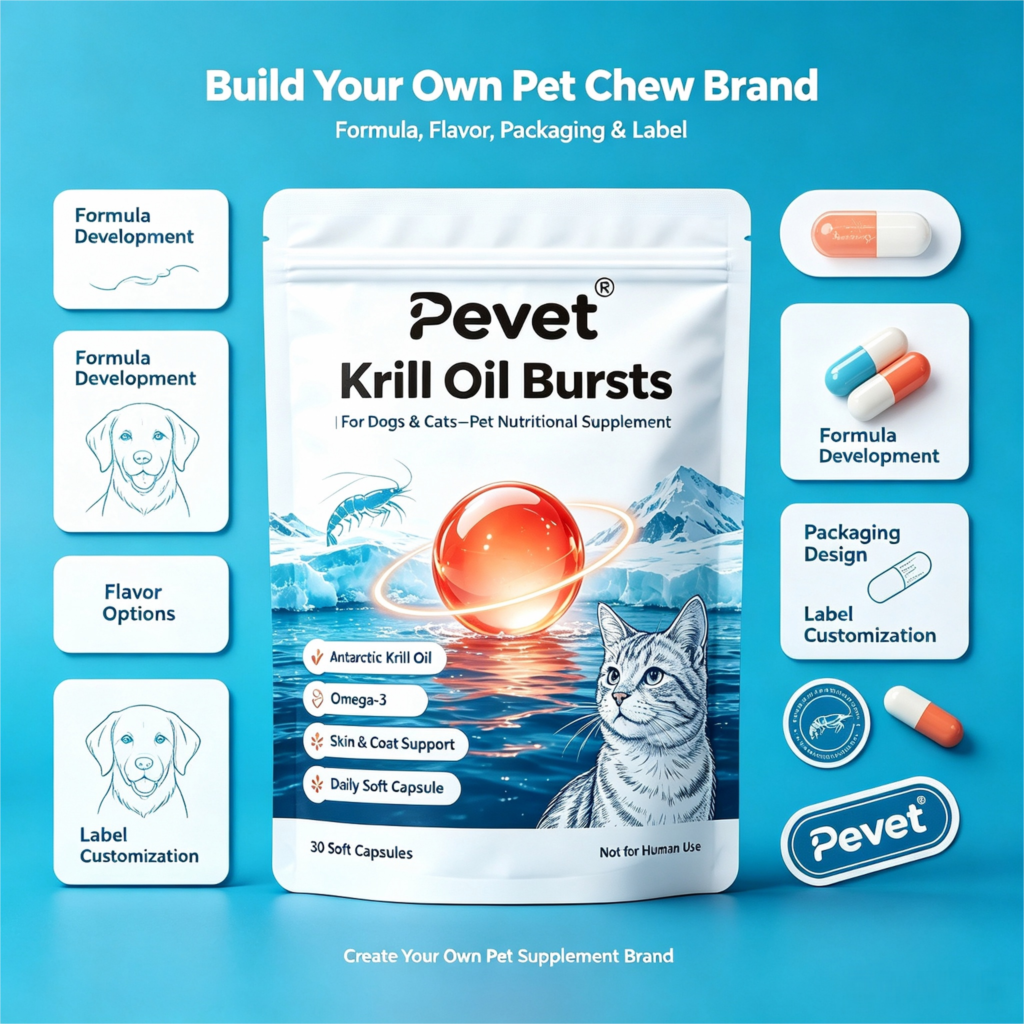 Pevet OEM ODM Krill Oil Popping Beads Stick Pack Custom Formula Private Label Krill Oil Burst Beads Manufacturer,Pevet OEM ODM Krill Oil Popping Beads Stick Pack Custom Formula Private Label Krill Oil Burst Beads Manufacturer,Pevet