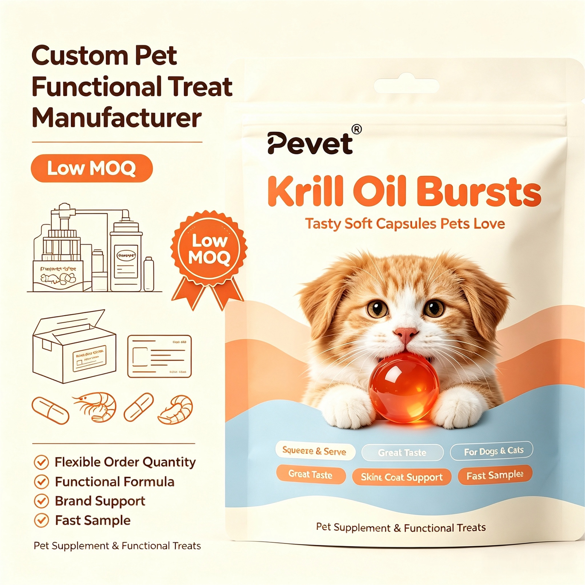 Pevet OEM ODM Custom Krill Oil Burst Beads Sachet Private Label Krill Oil Popping Beads Supplement Manufacturer,Pevet OEM ODM Custom Krill Oil Burst Beads Sachet Private Label Krill Oil Popping Beads Supplement Manufacturer,Pevet