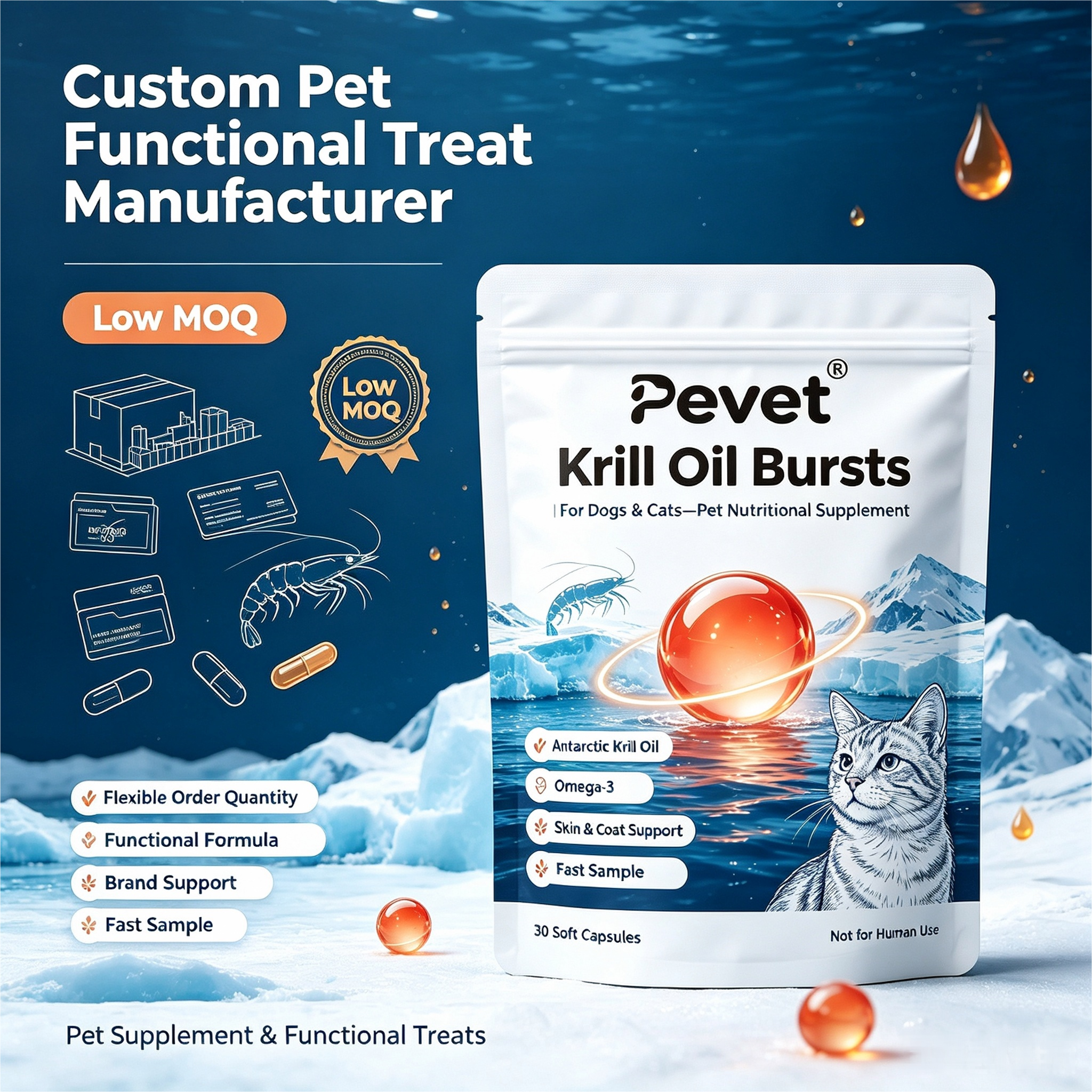 Pevet OEM ODM Krill Oil Popping Beads Stick Pack Custom Formula Private Label Krill Oil Burst Beads Manufacturer,Pevet OEM ODM Krill Oil Popping Beads Stick Pack Custom Formula Private Label Krill Oil Burst Beads Manufacturer,Pevet