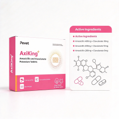 Advanced Veterinary Medicine for Broad-Spectrum Bacterial Infections with Amoxicillin and Clavulanate Potassium,Advanced Veterinary Medicine for Broad-Spectrum Bacterial Infections with Amoxicillin and Clavulanate Potassium,Pevet