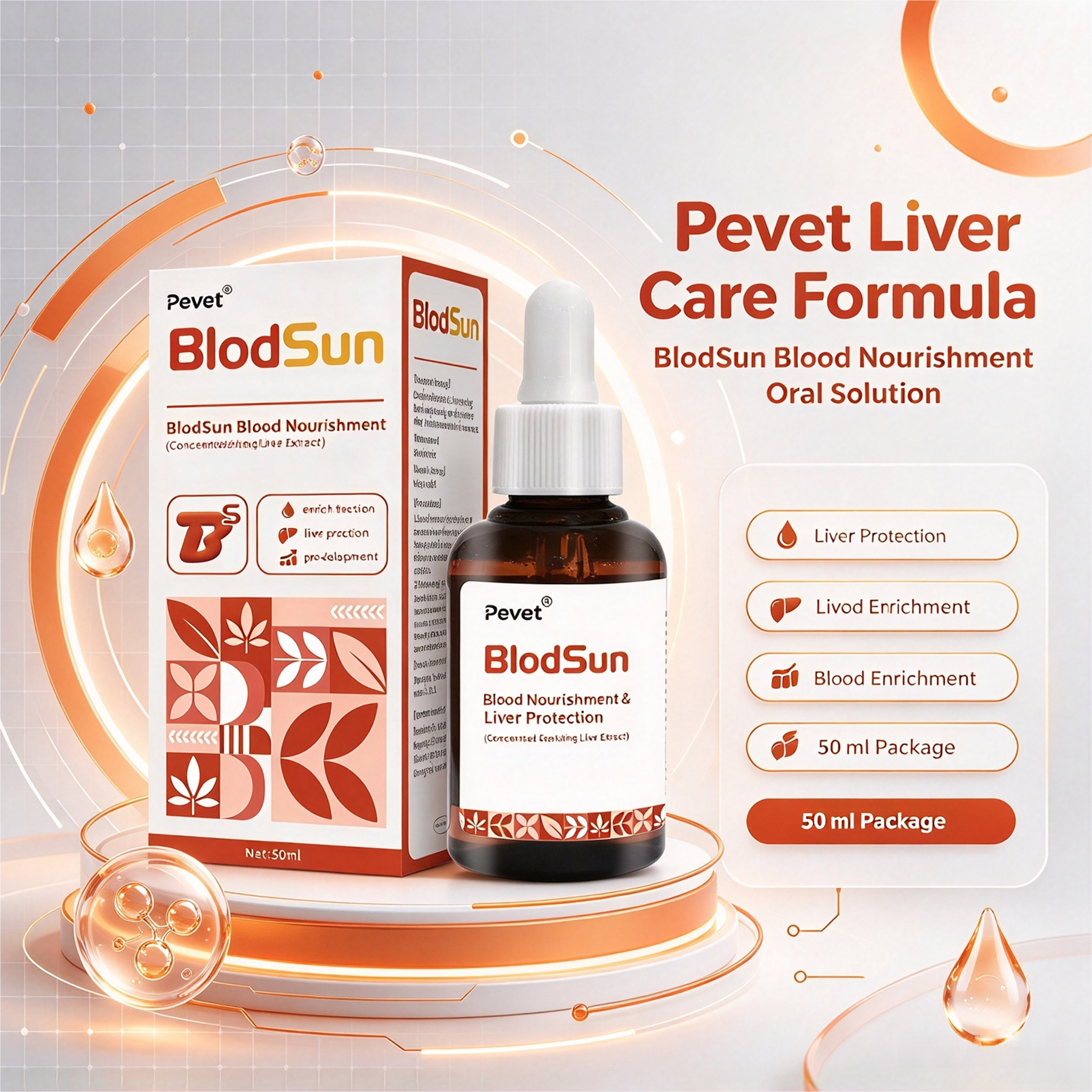 Pevet Blood Health & Liver Concentrate Oral Solution Pet Nutritional Supplement for Dogs & Cats 50ml,Pevet Blood Health & Liver Concentrate Oral Solution Pet Nutritional Supplement for Dogs & Cats 50ml,Pevet