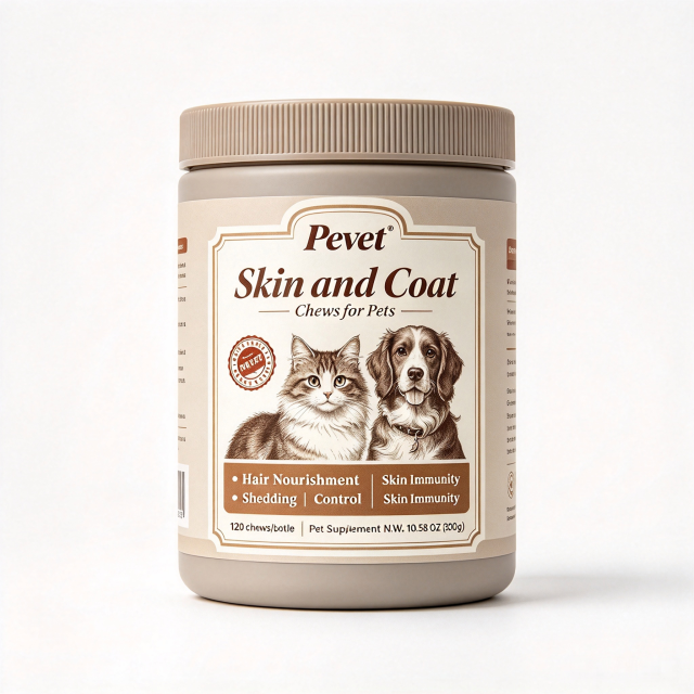 Pevet Private Label Skin and Coat Soft Chews OEM ODM Pet Supplement Manufacturer Custom Formula Omega 3 Biotin Dog Chews,Pevet Private Label Skin and Coat Soft Chews OEM ODM Pet Supplement Manufacturer Custom Formula Omega 3 Biotin Dog Chews,Pevet
