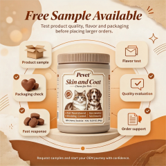 Pevet Private Label Skin and Coat Soft Chews OEM ODM Pet Supplement Manufacturer Custom Formula Omega 3 Biotin Dog Chews,Pevet Private Label Skin and Coat Soft Chews OEM ODM Pet Supplement Manufacturer Custom Formula Omega 3 Biotin Dog Chews,Pevet