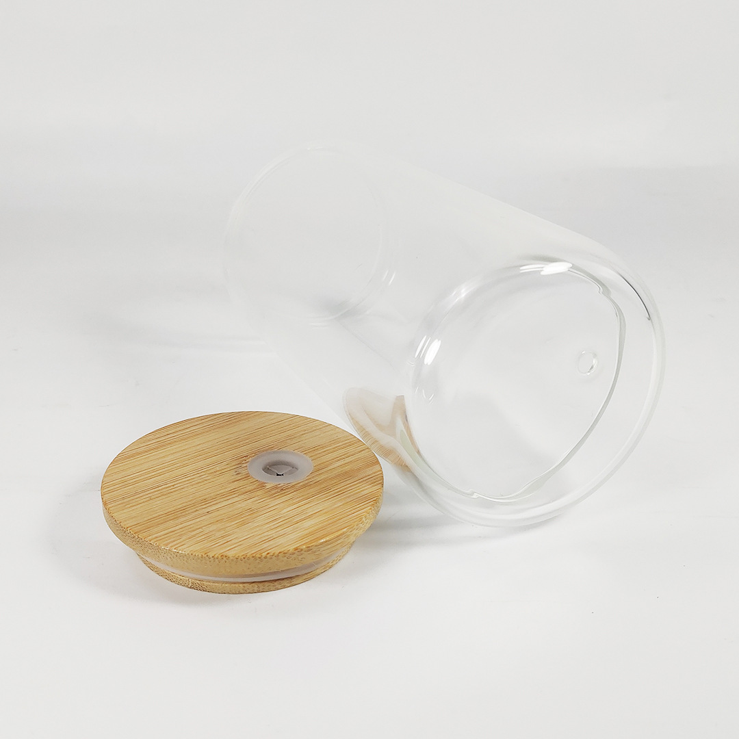 RTS US Warehouse 25pack 16oz double wall glass snow globe tumbler pre-drillled