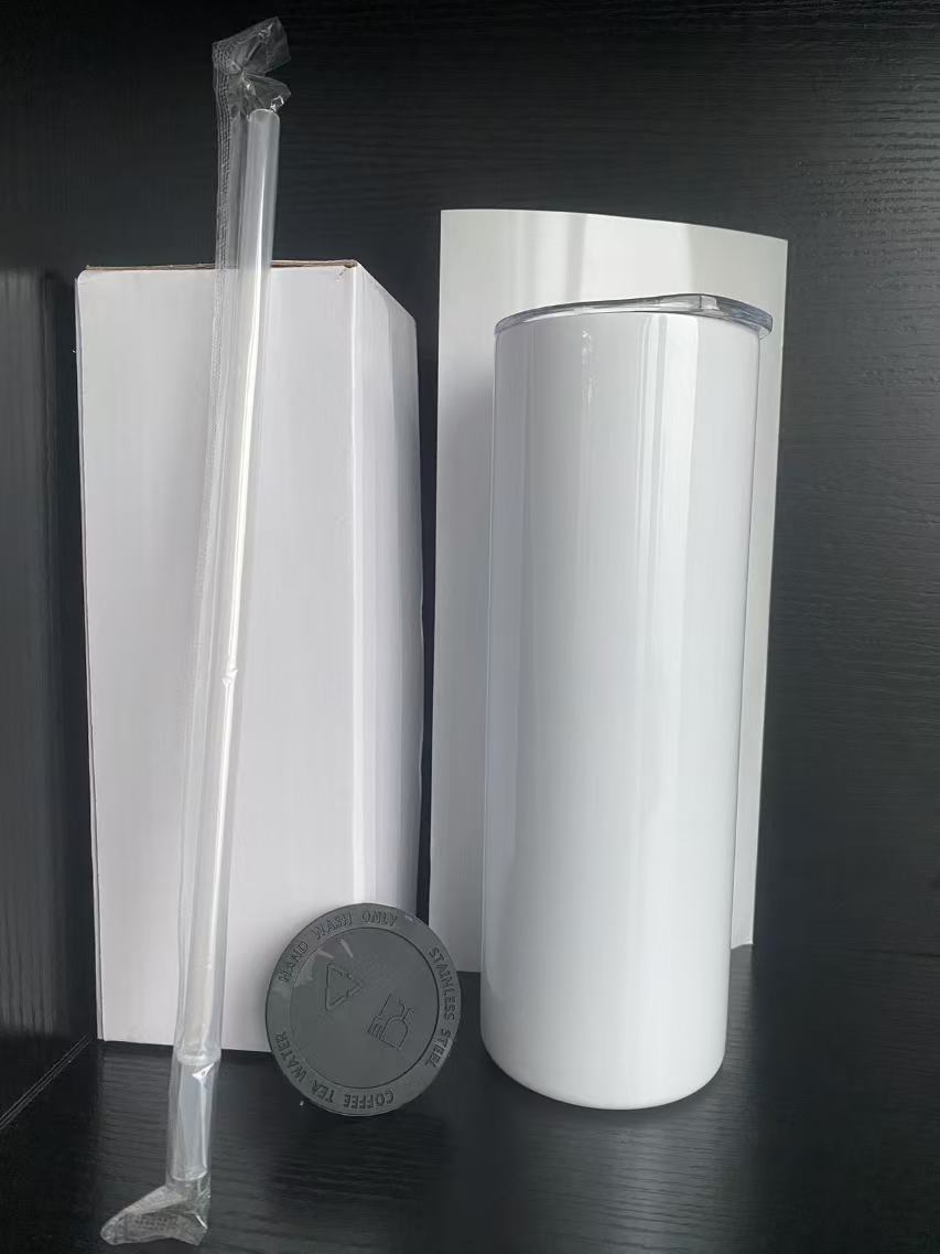 RTS US Warehouse 25pack 20oz sublimation skinny tumblers