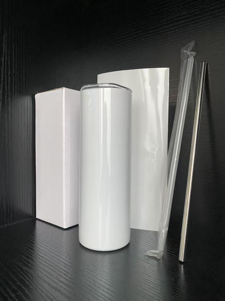 RTS US Warehouse 25pack 20oz sublimation skinny tumblers