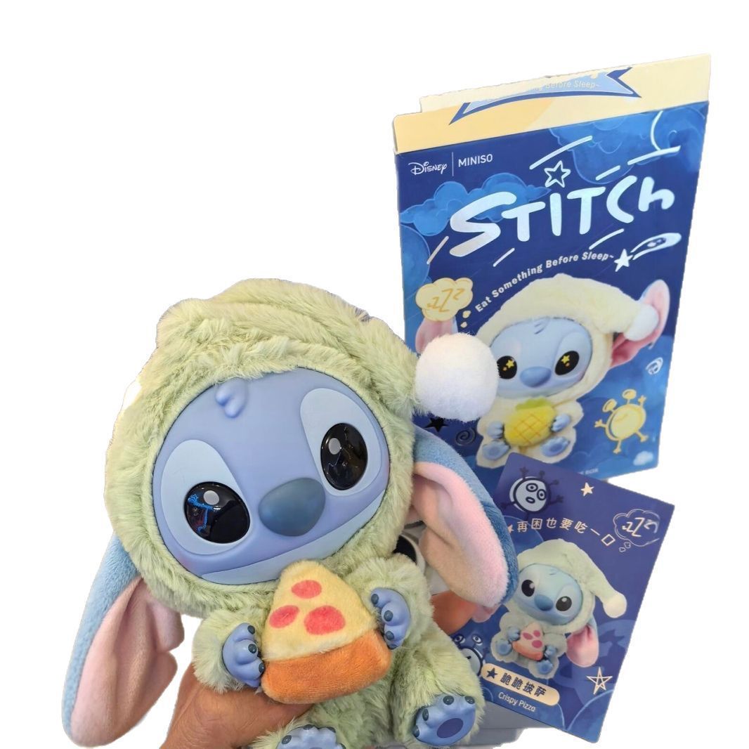 RTS CHINA 7 Inch Stitch sift cute doll pendant vinyl plush blind box