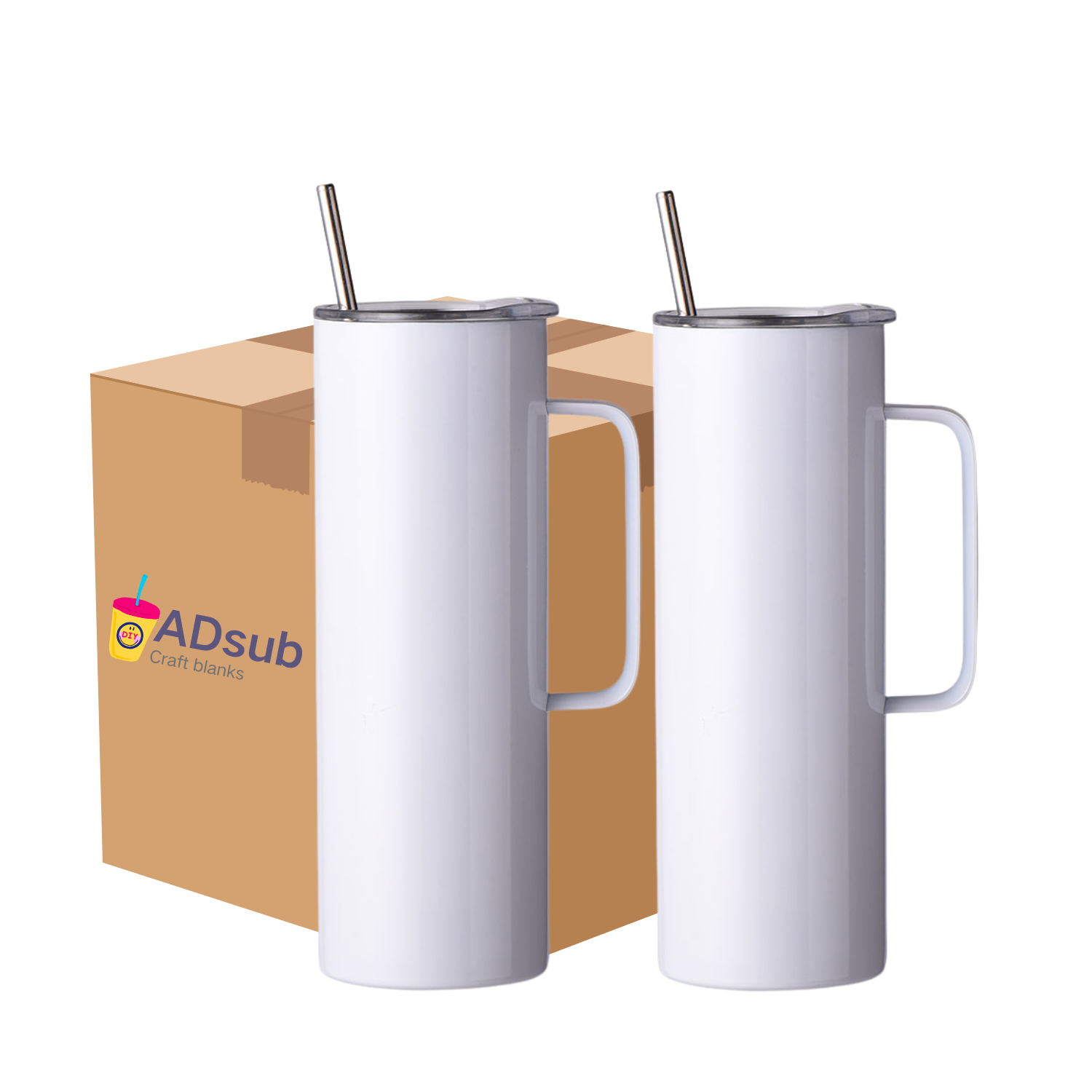 RTS US warehouse 30 Count 20oz Sublimation Tumbler With Handle