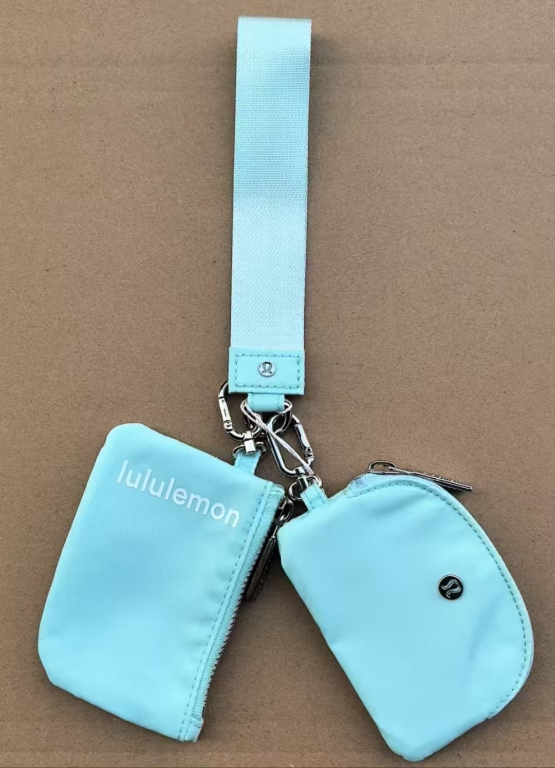 China warehouse Dual Pouch Wristlet Wallet