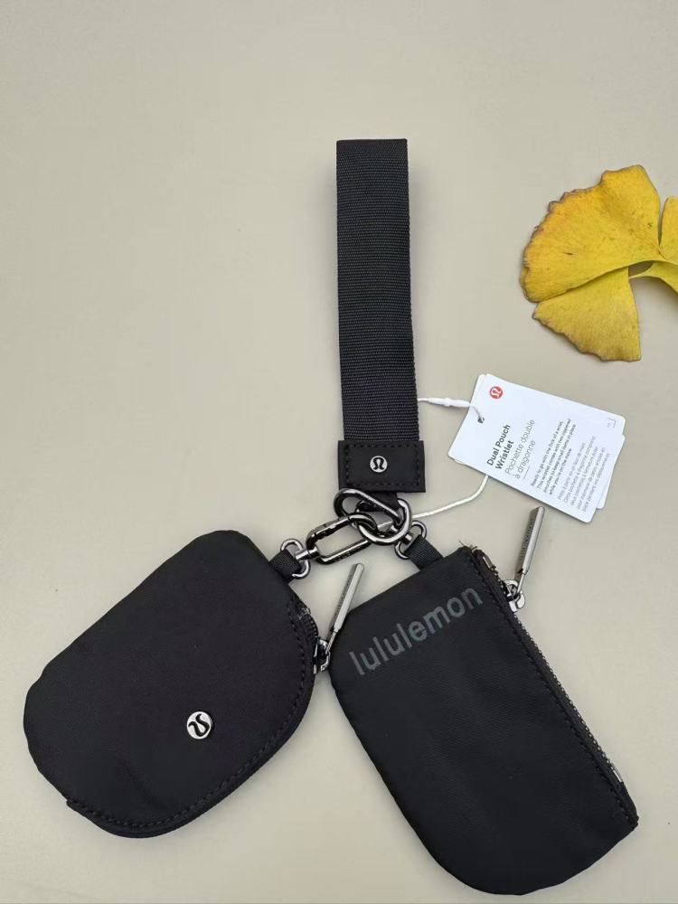 China warehouse Dual Pouch Wristlet Wallet