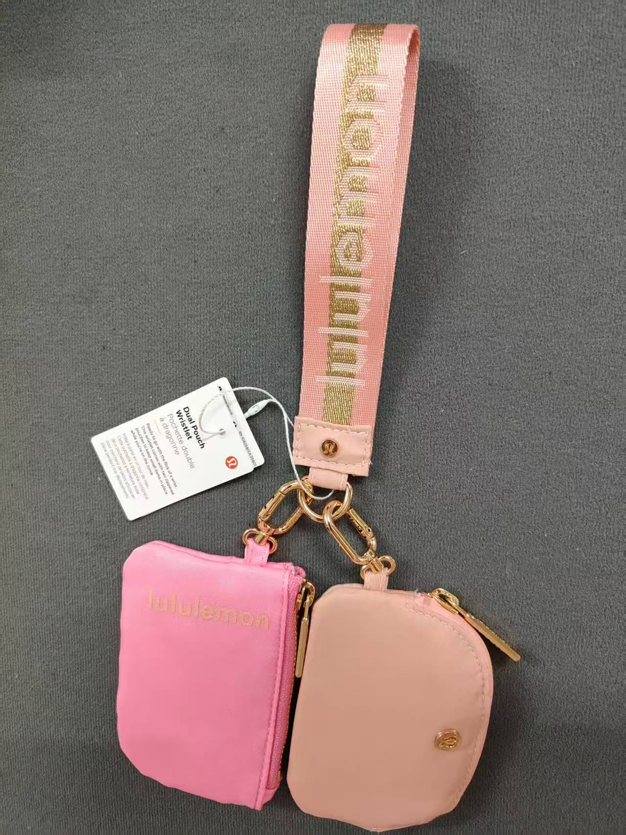 China warehouse Dual Pouch Wristlet Wallet