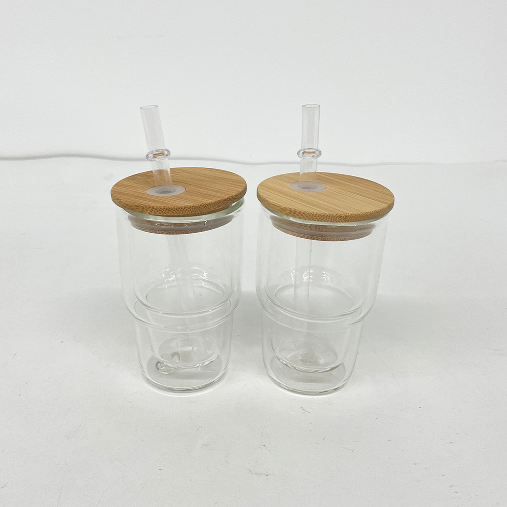 RTS US warehouse 50pack Mini Snow globe glass 3oz clear tumblers | Snowglobe Tumbler