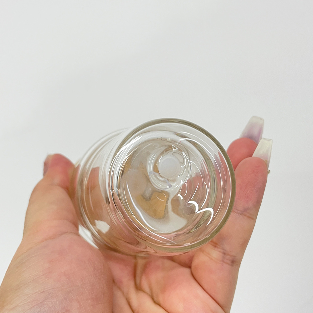 RTS US warehouse 50pack Mini Snow globe glass 3oz clear tumblers | Snowglobe Tumbler