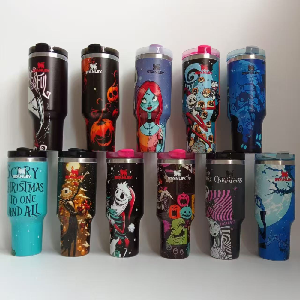 RTS CHINA 40oz Halloween style tumbler  travel tumblers for Halloween