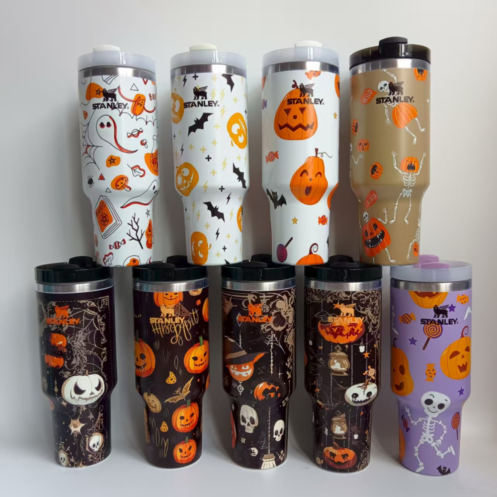 RTS CHINA 40oz Halloween style tumbler  travel tumblers for Halloween