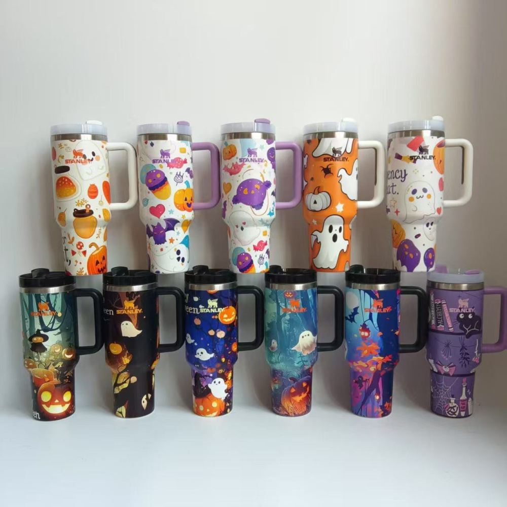 RTS CHINA 40oz Halloween style tumbler  travel tumblers for Halloween