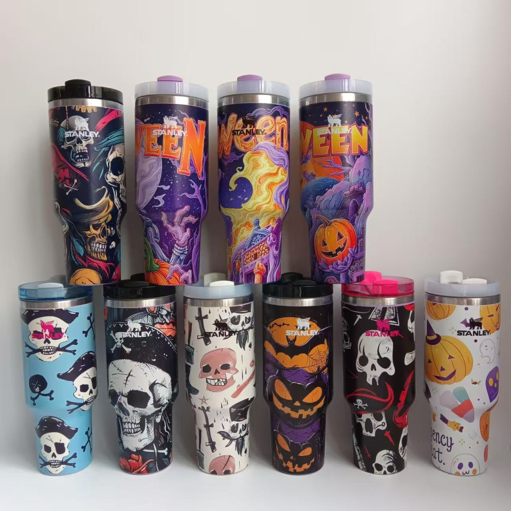 RTS CHINA 40oz Halloween style tumbler  travel tumblers for Halloween