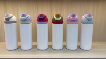 wholesale 24oz sublimation tumbler kids water bottle