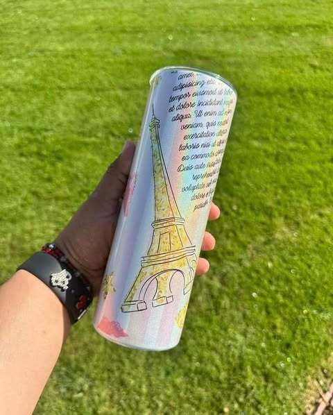 wholesale 25pack White 20oz Rainbow/Shimmer Sublimation Tumbler