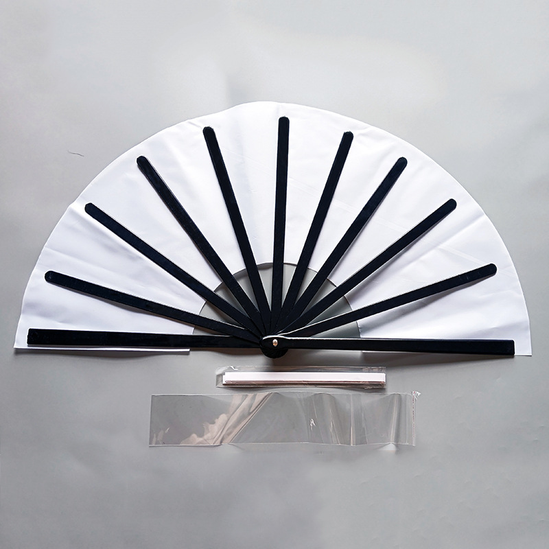 wholesale 13inch sublimation fans ,polyester Kung Fu Fan