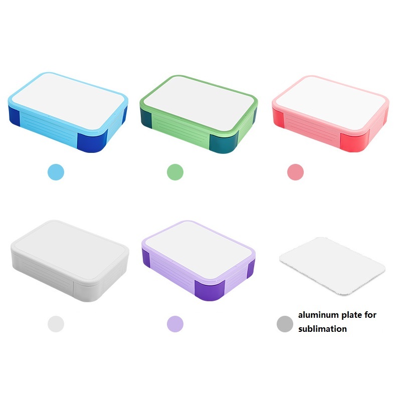 RTS CHINA sublimation lunch box Sealed fruit box salad box