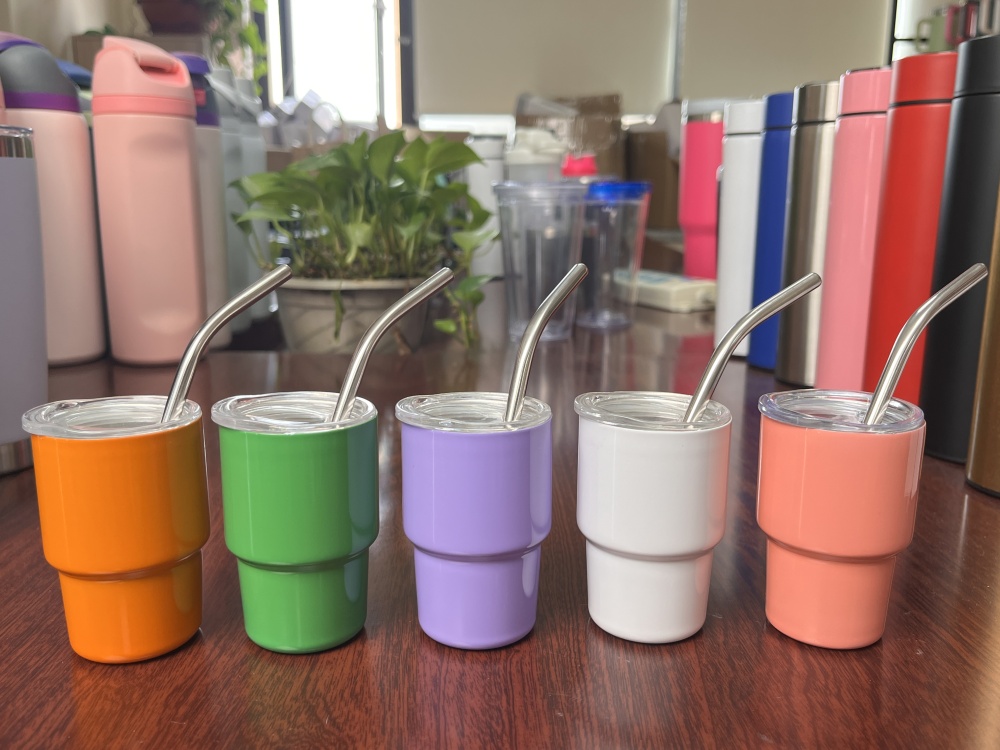 wholesale 3oz sublimaiton mini tumblers 3oz wine tumbler