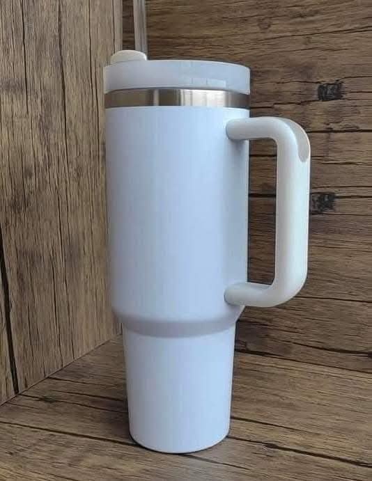 wholesale  40oz Sublimation Tumbler With Handle 40oz white V12.0 sublimation tumblers