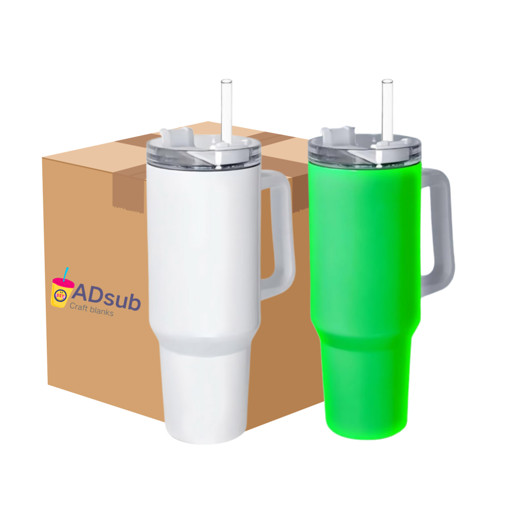 RTS US warehouse 16pck Glow In The Dark 40oz Sublimation Tumbler