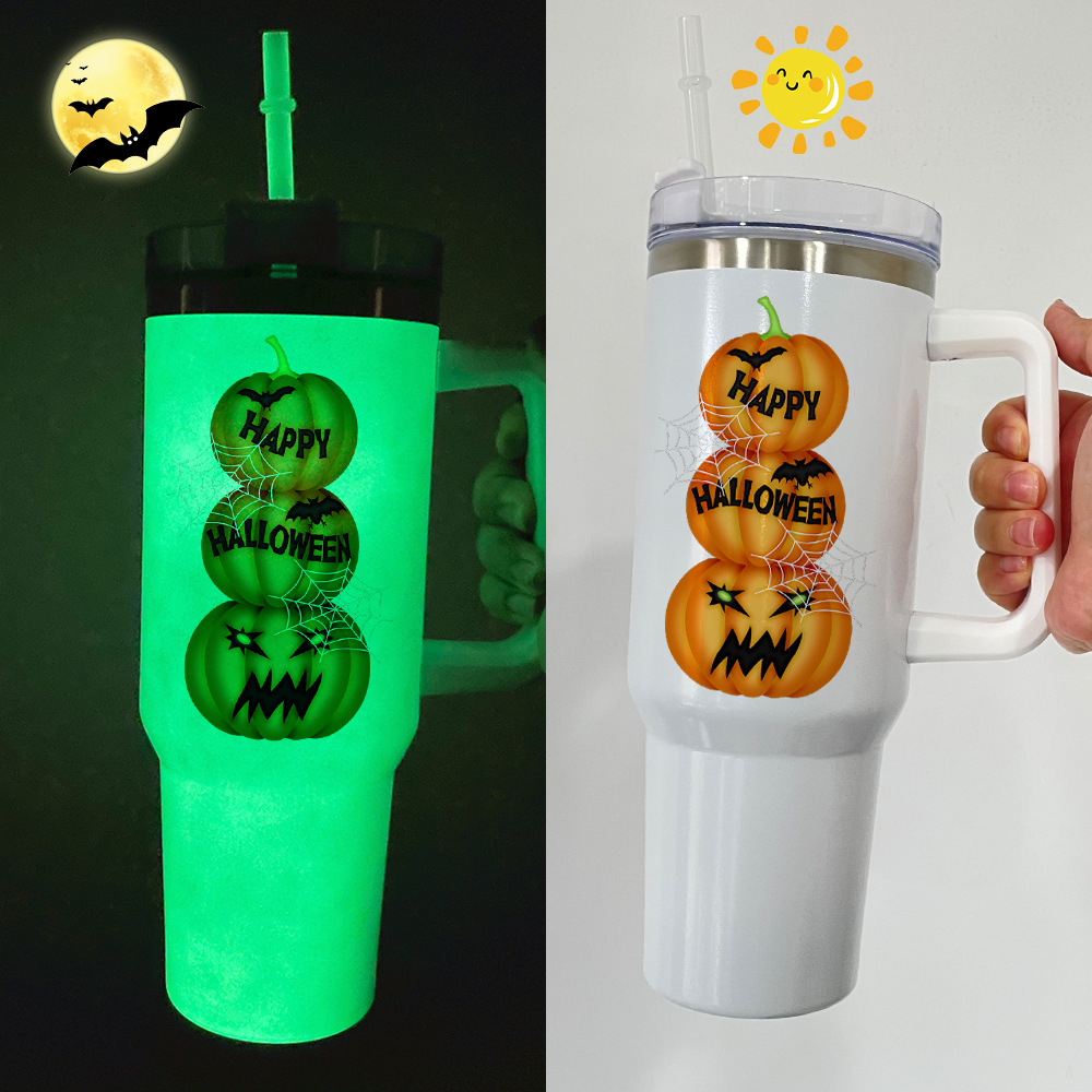 RTS US warehouse 16pck Glow In The Dark 40oz Sublimation Tumbler