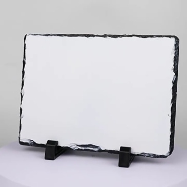 wholesale Sublimation stone slate Natural slate heat transfer stoneware painting