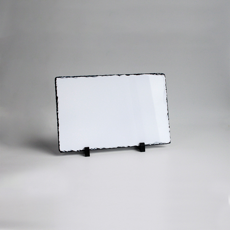 wholesale Sublimation stone slate Natural slate heat transfer stoneware painting